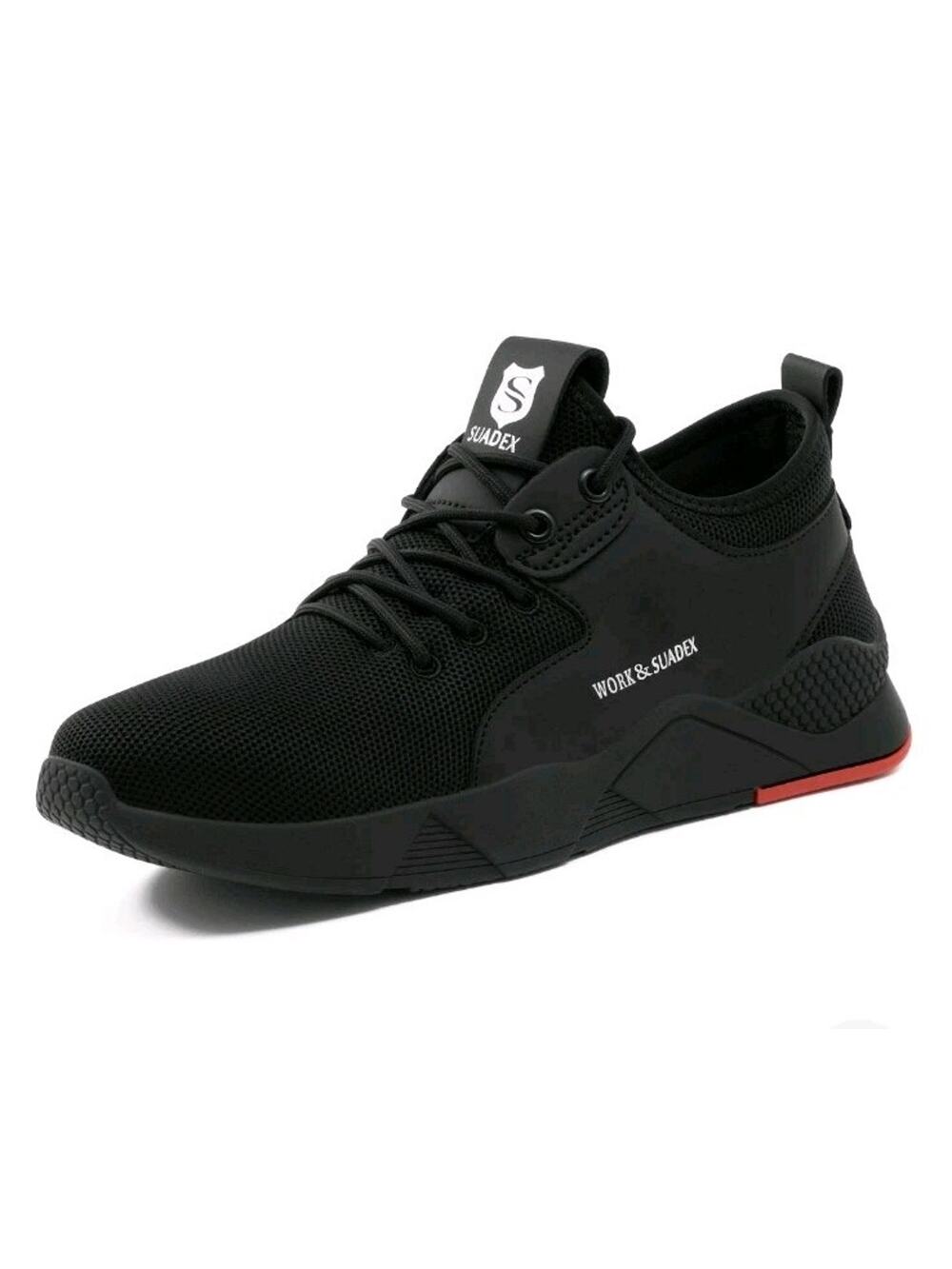 SUADEX Steel Toe Shoes for Men Safety Work Sneakers Construction Indestructible